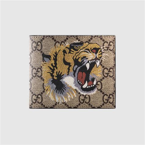 exact replica gucci tiger wallet